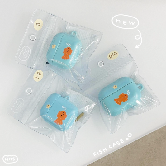 ｜HOOKKA HOOKKA STUDIO｜ Fish Airpods Case
