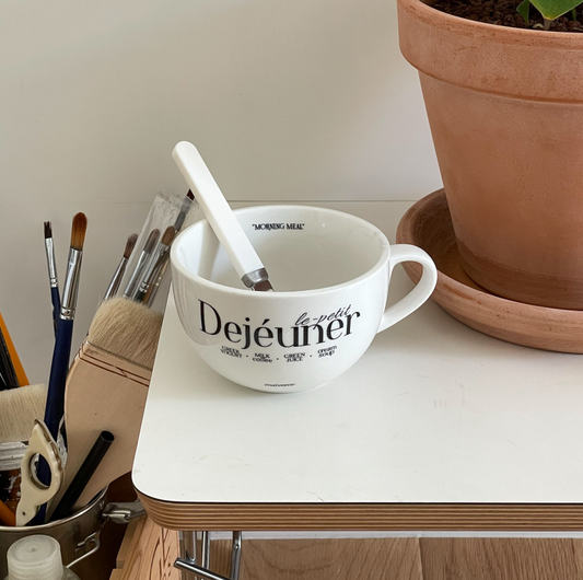 ｜maive me'｜ Petit Déjeuner Coffee Cup Set