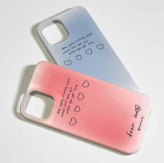 ｜MAZZZZY｜ From Love Phone Case (Glossy)