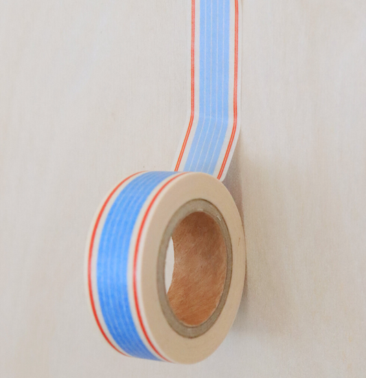 ｜Malgrecela｜ Masking tape - French Stripe