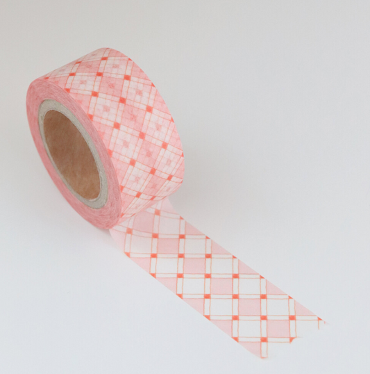 ｜Malgrecela｜ Masking tape - Red Square