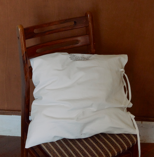 ｜HOTEL PARIS CHILL｜ Cozy up Cushion Cover (Ivory)