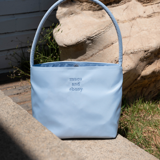 ｜mucu and ebony｜ Nearest Bag (Light Blue)