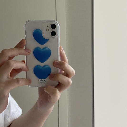 ｜midmaly｜ Heart Jelly Phone Case