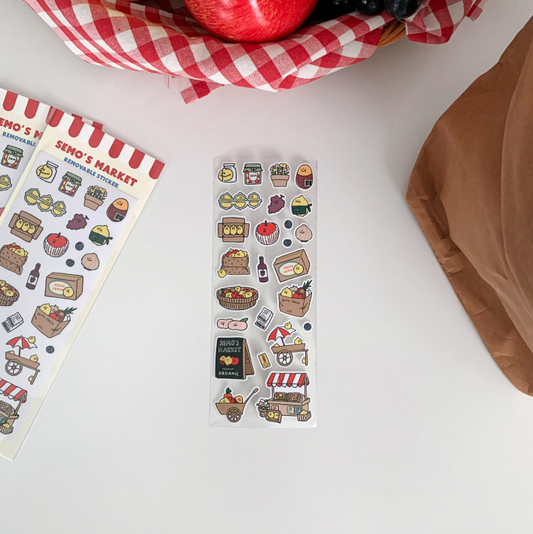 ｜second morning｜ SEMO Market Removable Sticker