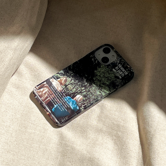 ｜Mademoment｜ 파리 인 모먼트 벤치 디자인 Phone Case