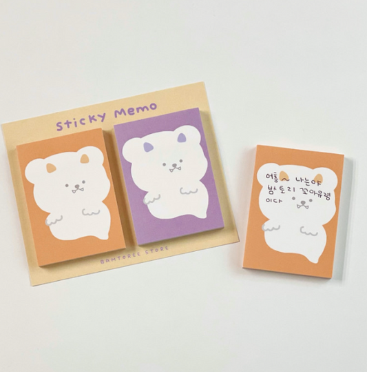 ｜BAMTOREE｜ Halloween Little Ghost Sticky Memo