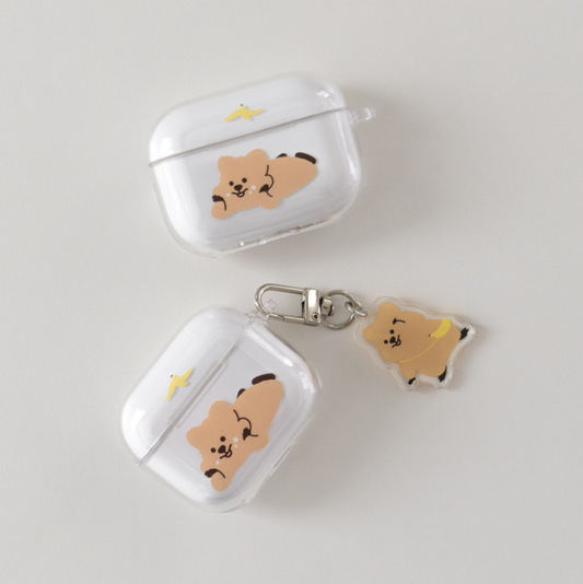 ｜YOUNG FOREST｜ Banana Quokka Airpods Case