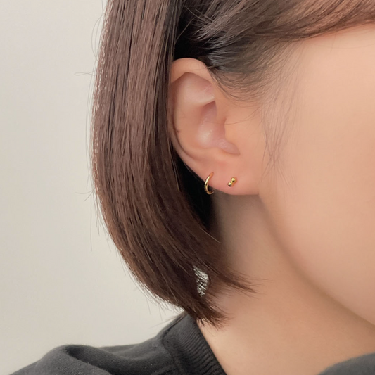 ｜SOYE PI-NE｜ Modern Ball Piercing Set