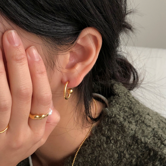 ｜DUNGEUREON｜ Norma Silver Earrings