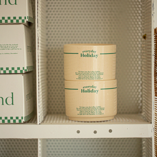 ｜momur｜ ｜weekend 4｜ Holiday Soup Bowl (Butter Green)