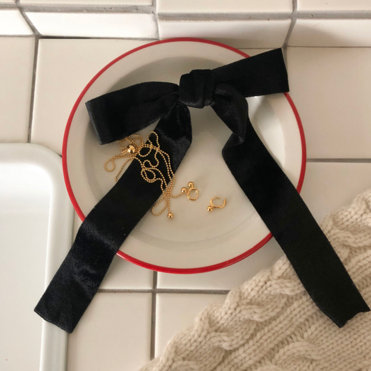 ｜DUNGEUREON｜ Bella Ribbon Hairpin