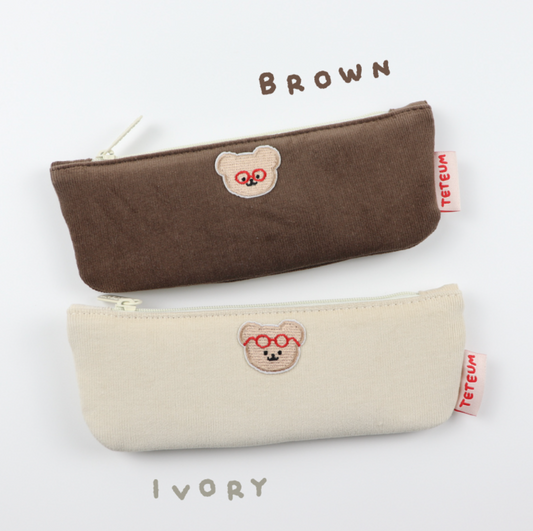 ｜TETEUM｜ CORDUROY PENCIL CASE