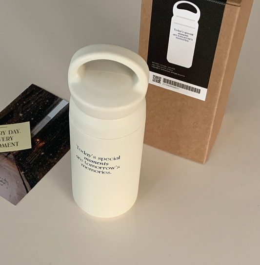 ｜Mademoment｜ Special Moment Handle Stainless Steel Tumbler 410ml