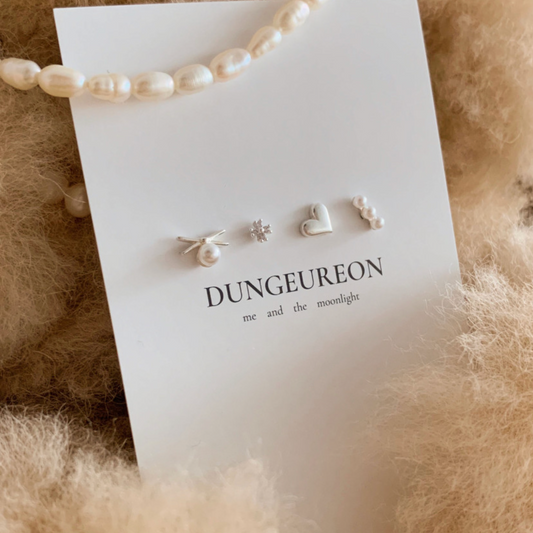 ｜DUNGEUREON｜ Once Pearl Piercing Set