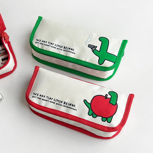 ｜JOGUMAN STORE｜ Fabric Square Pencil Pouch