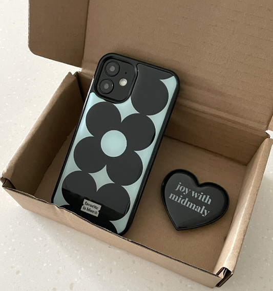 ｜midmaly｜ Flower Epoxy Phone Case