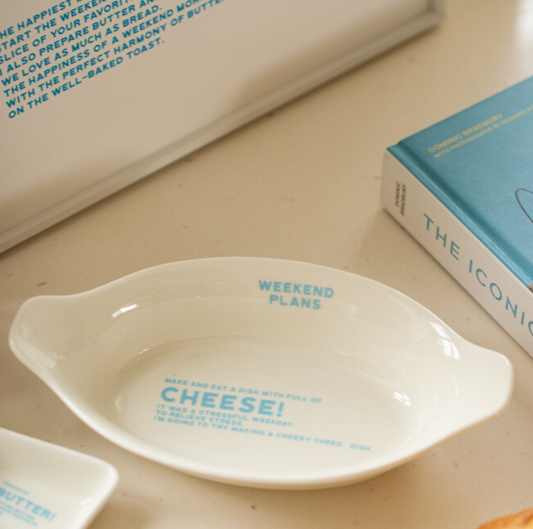 ｜momur｜ ｜Weekend 5｜ Gratin Bowl (Ivory)