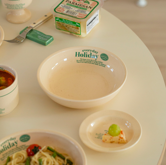 ｜momur｜ ｜weekend 4｜ Holiday Bowl (Butter Green)