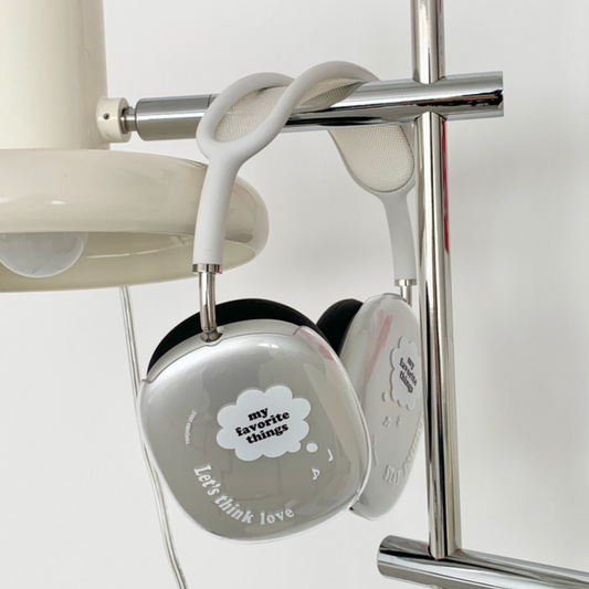 ｜your emotions｜ Speech Bubble Clear Airpods Max Case (PRE-ORDER)