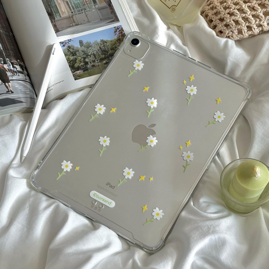 ｜bora and｜ Daisy Ipad Case (Jelly Hard)