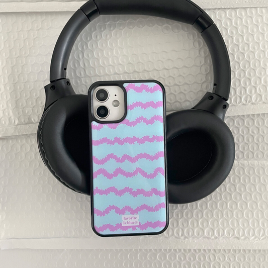 ｜midmaly｜ Cotton Candy Epoxy Phone Case