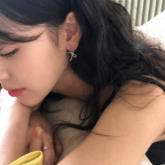 ｜DUNGEUREON｜ Nana Ribbon Earrings