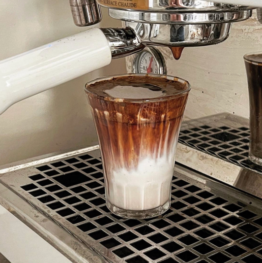 ｜Bracket Table｜ French Cafe Flat White Cup (4size)