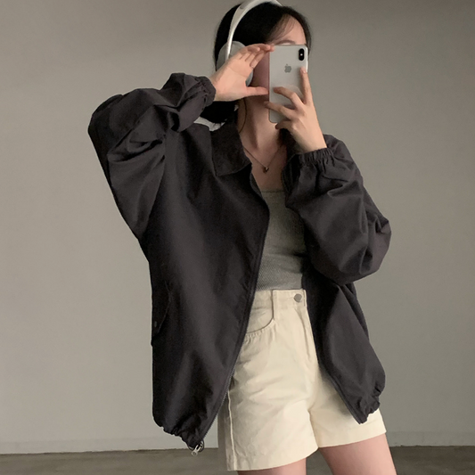 ｜CREAM CHEESE｜ Summer Blue Jumper Jacket