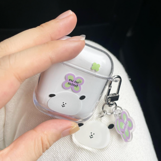 ｜eune mind｜ Clear Hard Airpods Case