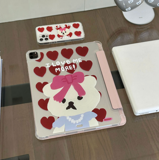 ｜MAZZZZY｜ Muffin ♥ Love Me More Ipad Case