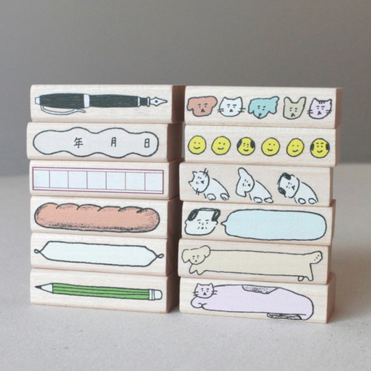｜LITTLE TEMPO｜ AJASSI Deco Stamp (L)