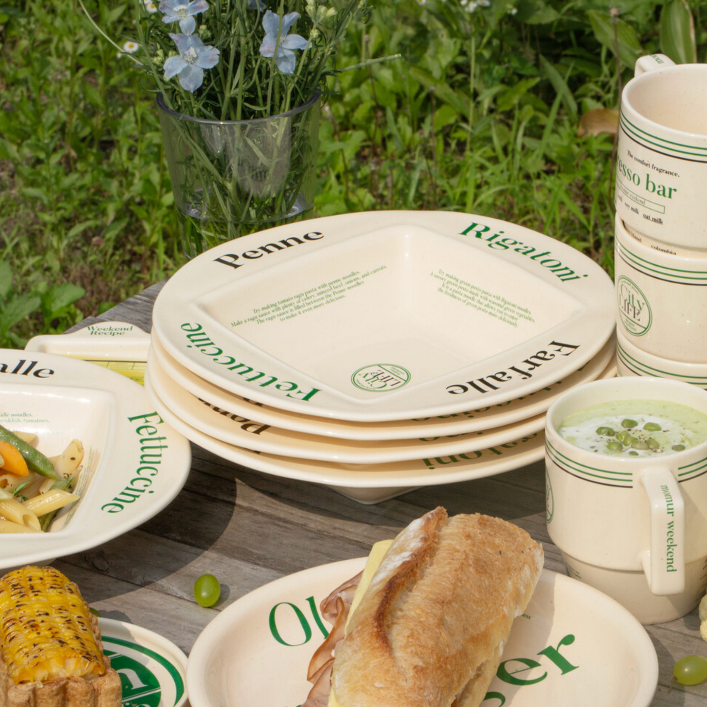 ｜momur｜ ｜weekend 6｜ Pasta Bowl (Butter/ Ivory)