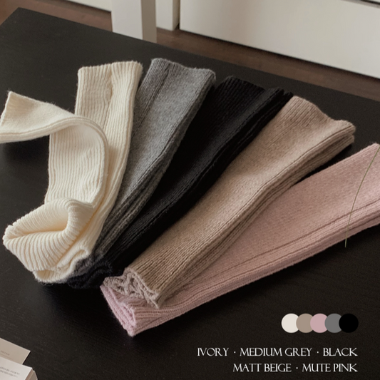 ｜SLOWAND｜ # SLOWMADE MOVE Thick Knit Warmer