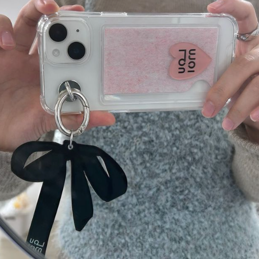 ｜Loumoi｜ Loumoi Keyring Tok - Big BP Ribbon  (PRE-ORDER)