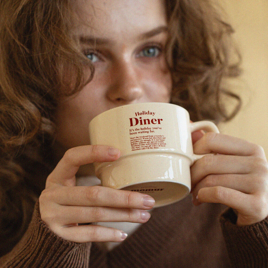 ｜momur｜ ｜weekend 7｜ Diner Cup (Butter) 310ml