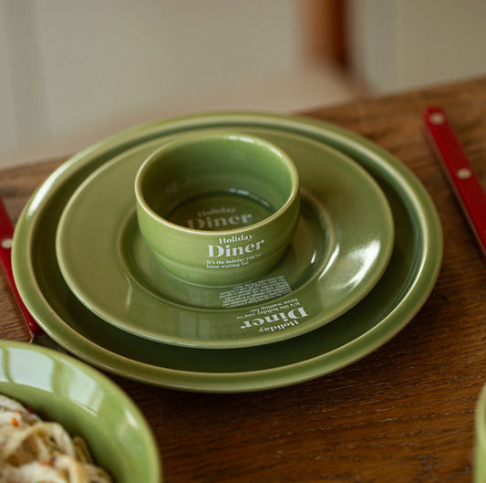 ｜momur｜ ｜weekend 7｜ Diner Sauce Bowl (Broccoli)