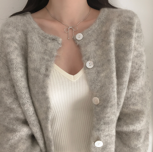 ｜moat｜ Ruffle Ribbon Necklace