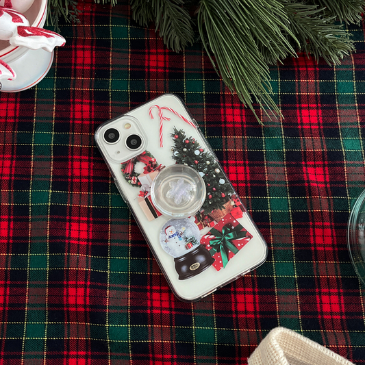 ｜Mademoment｜ Holiday Collection Design Clear Phone Case (3 Types)