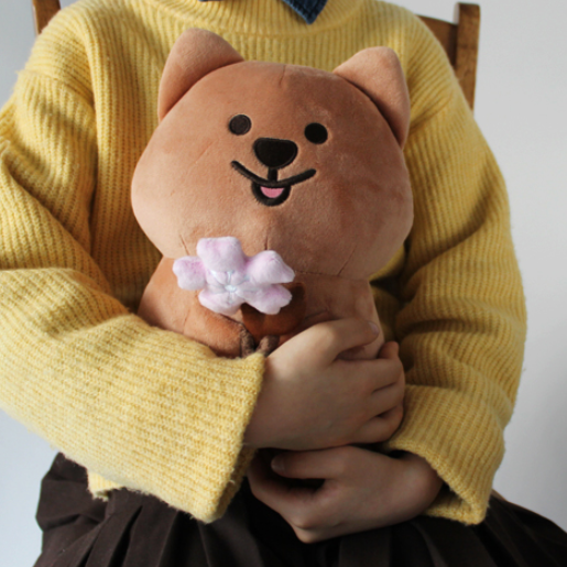 ｜YOUNG FOREST｜ Cherry Blossom Quokka Plush Doll
