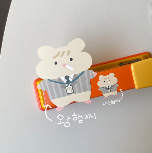 ｜collector mumu｜ 회사생활 햄찌 Sticker
