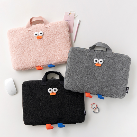 ｜Brunch Brother｜ Pompom Boucle Laptop Case 15"