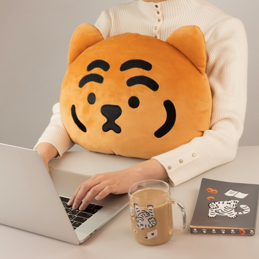 ｜MUZIK TIGER｜ Tiger Face Mochi Cushion