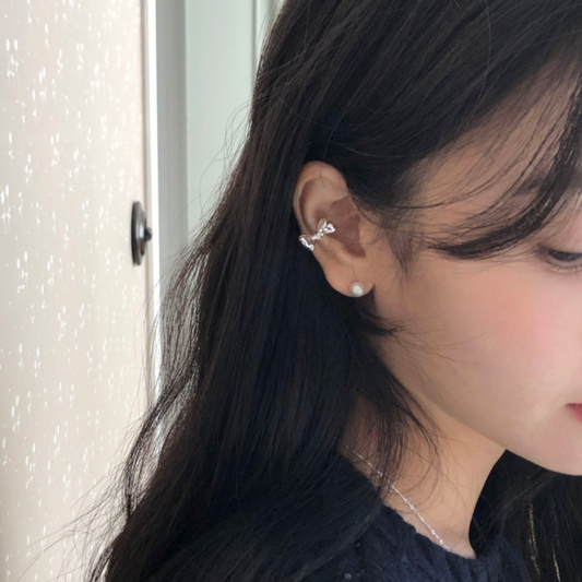 ｜DUNGEUREON｜ Lette Ribbon Ear Cuff