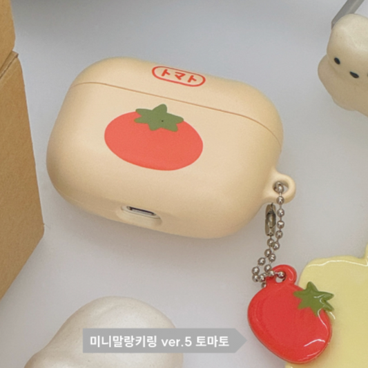 ｜HOOKKA HOOKKA STUDIO｜ Tomato Airpods Case