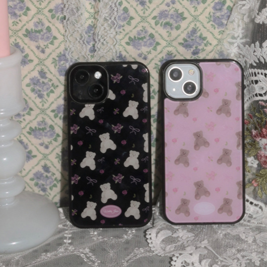 ｜WATERJEAN｜ Vintage Bear Bumper Case