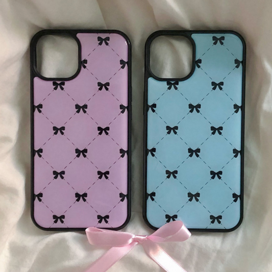 ｜WATERJEAN｜ Vintage Ribbon Bumper Case