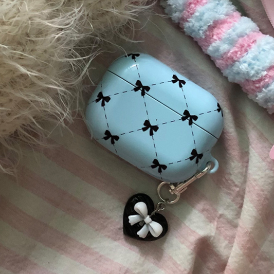 ｜WATERJEAN｜ Vintage Ribbon Airpods Case