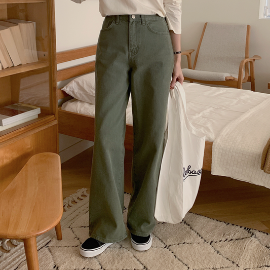 ｜FROM HEAD TO TOE｜ Wide Cotton Pants
