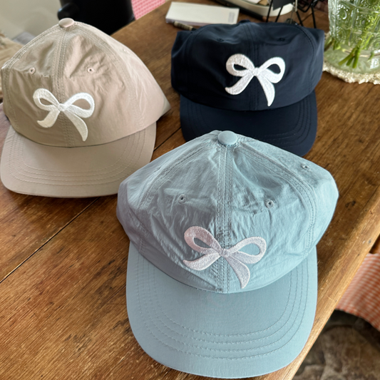 ｜VINVLE｜ Ribbon Embroidery Ball Cap